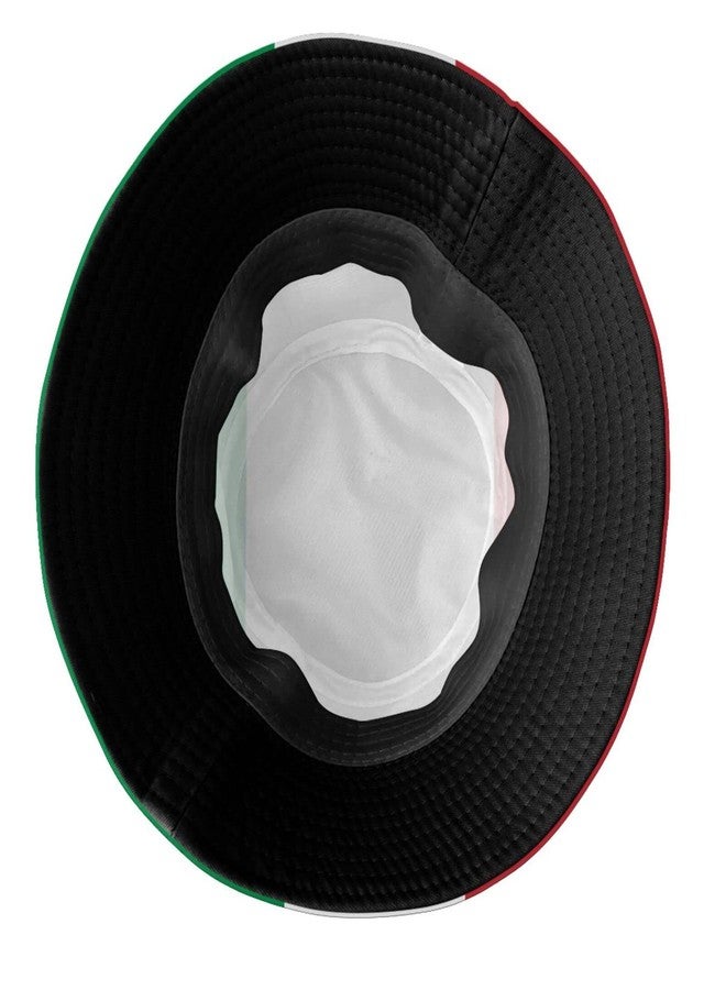 ASYG Cute Italy Italian Flag Bucket Hat Italia Italy Fisherman Hat Sun Protection Hat for Summer Outdoor Traveling - Image 5